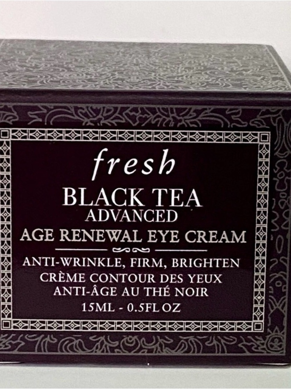 Fresh Black Tea Advanced Age Renewal Eye Cream 15ml New In Box Full Size
